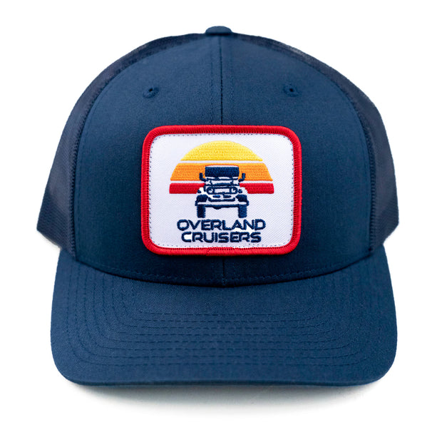 Overland Cruisers Hat (Blue/White)